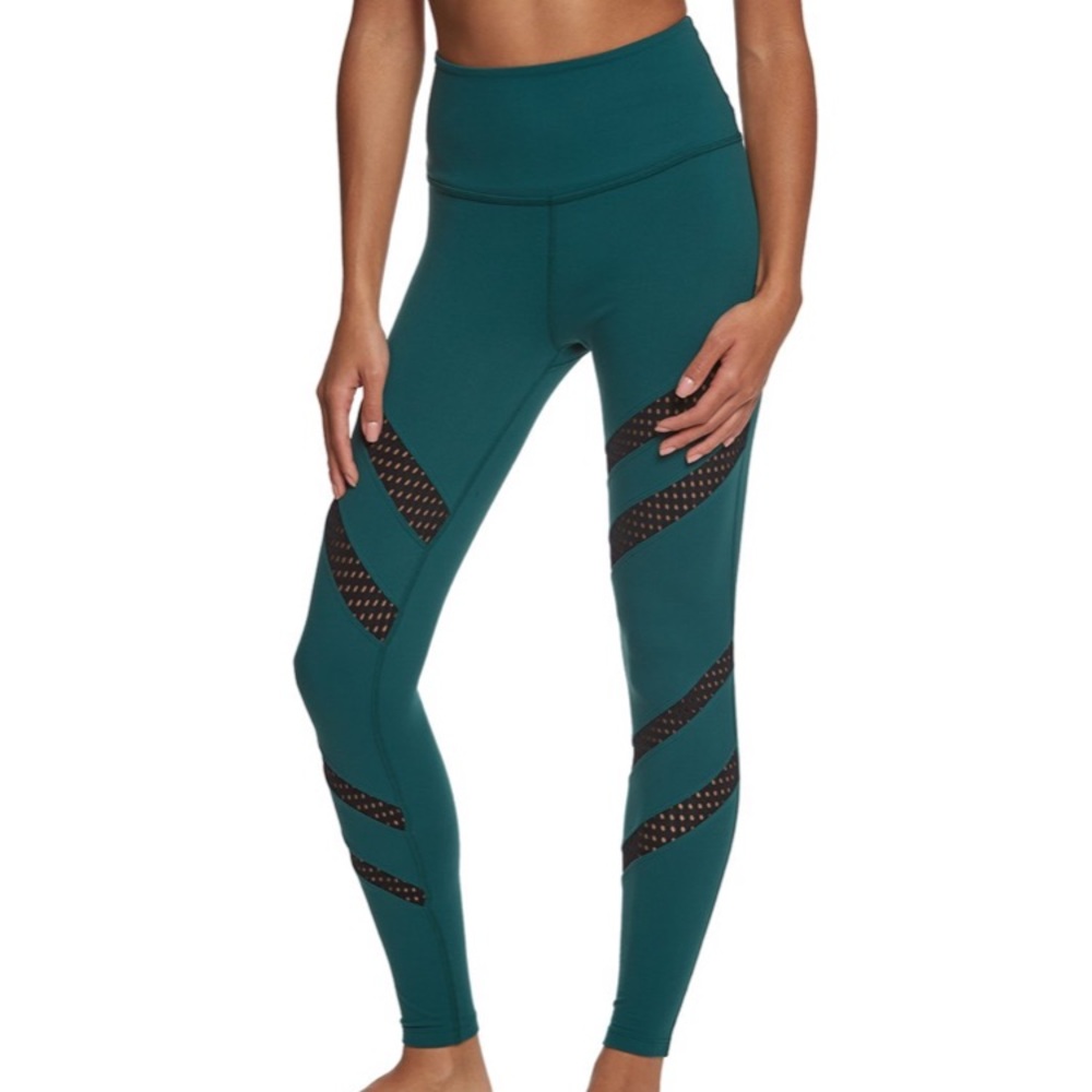 Beyond Yoga Make A Slash High Waisted Leggings
